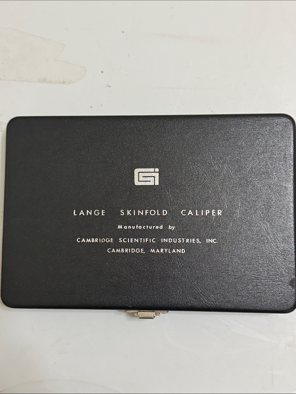 Vintage Lange Skinfold Caliper & Black Case Body Fat Measurement Precision